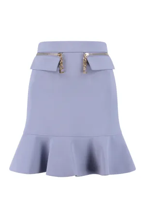 Elisabetta Franchi Flounce Mini Skirt