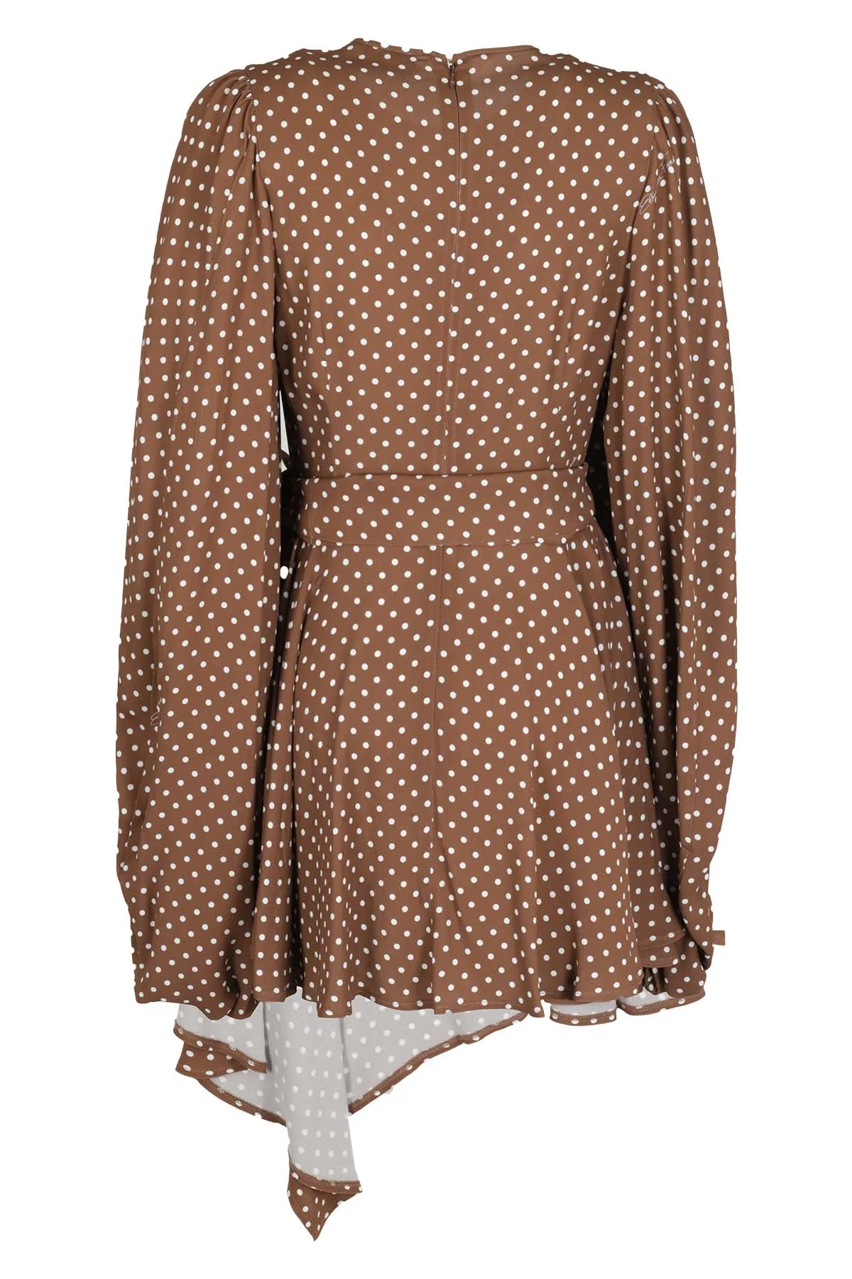 Elisabetta Franchi Polka Dot Printed Dress