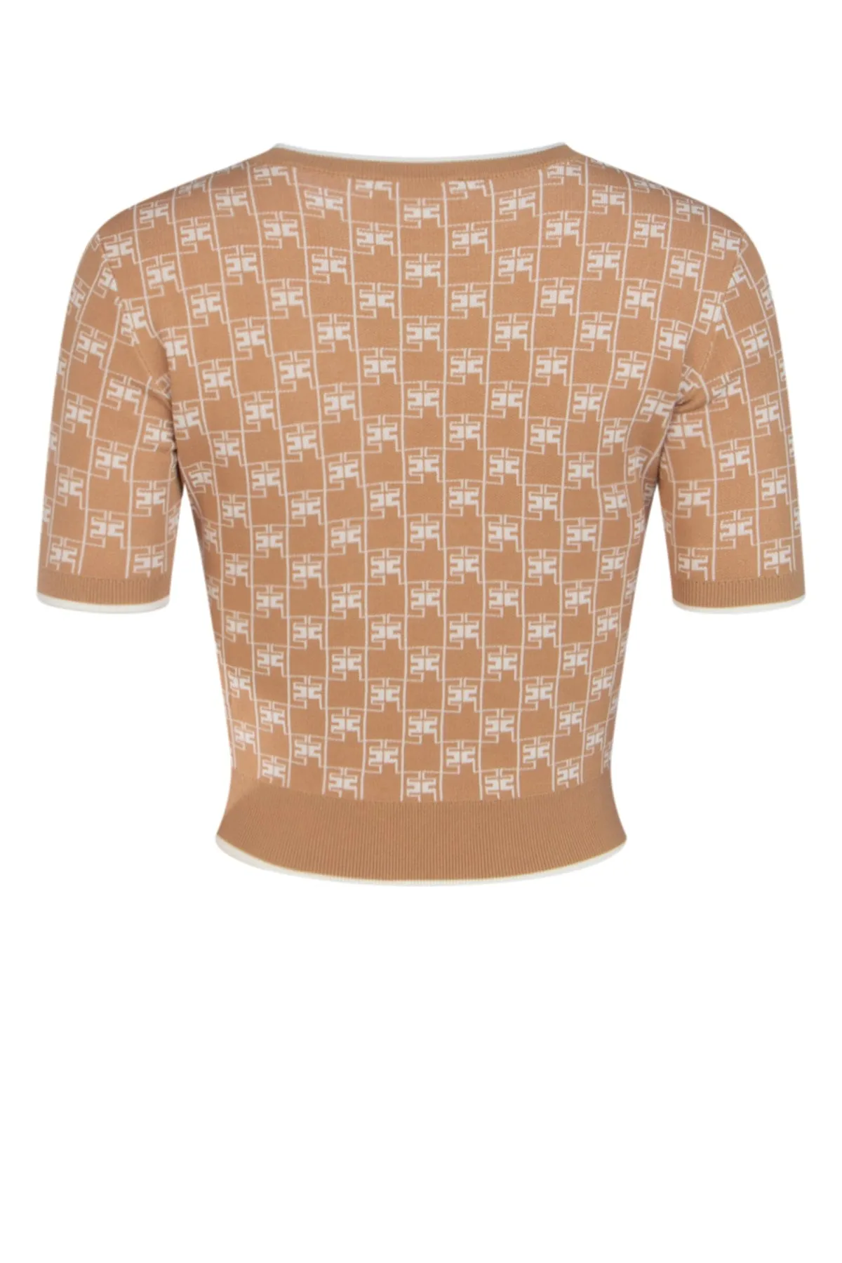 Elisabetta Franchi Two-Toned Knitted Top