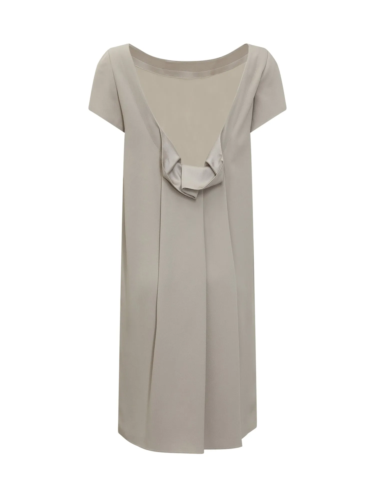 Emporio Armani Crewneck Short-Sleeved Dress