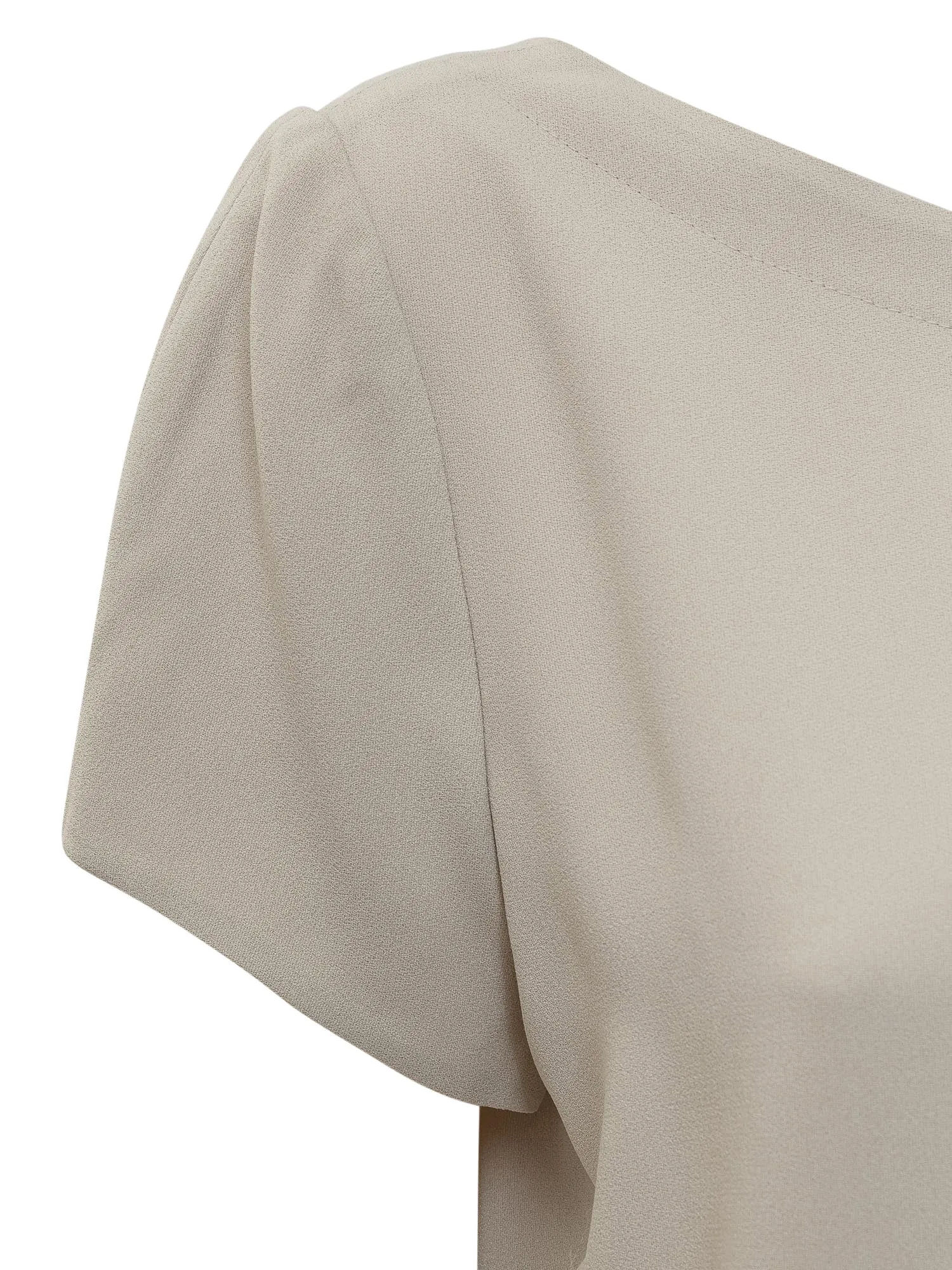 Emporio Armani Crewneck Short-Sleeved Dress
