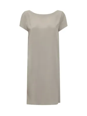 Emporio Armani Crewneck Short-Sleeved Dress