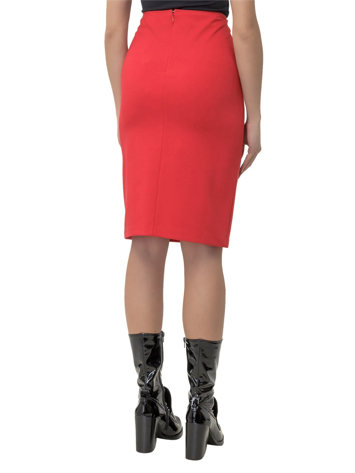 Emporio Armani High-Waisted Midi Skirt