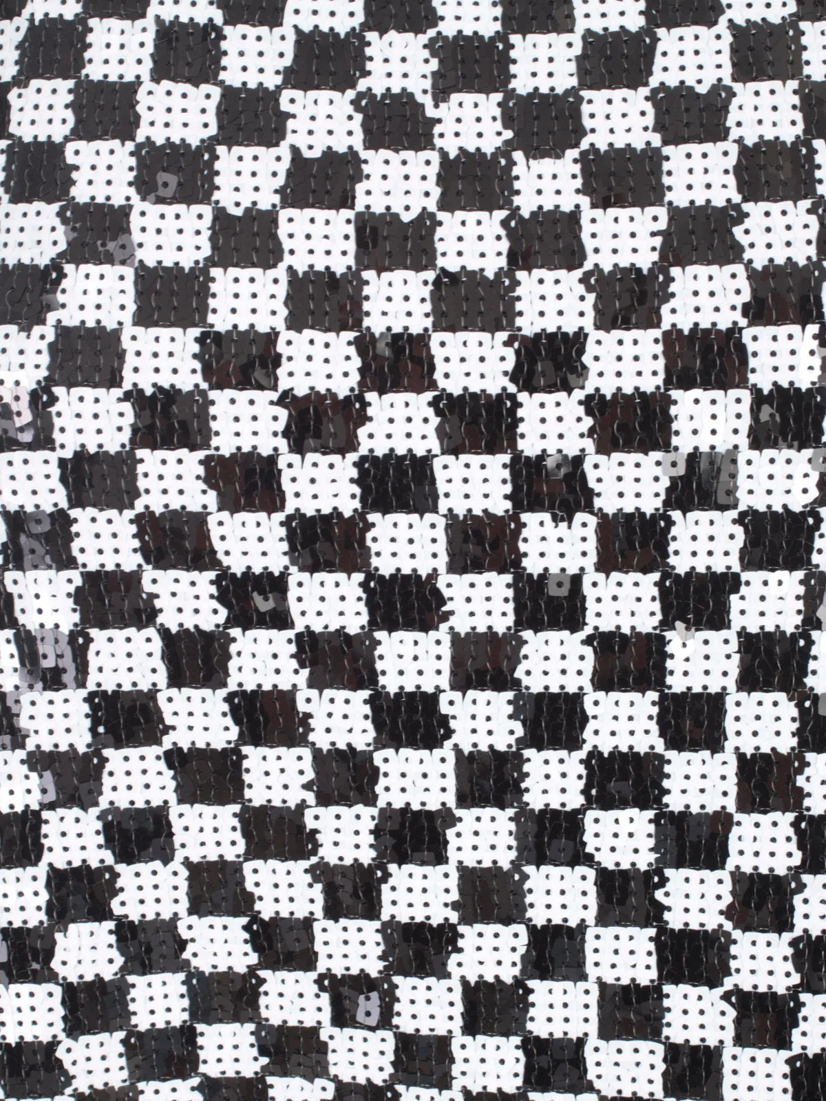 Emporio Armani Sequin Embellished Mock Neck Top