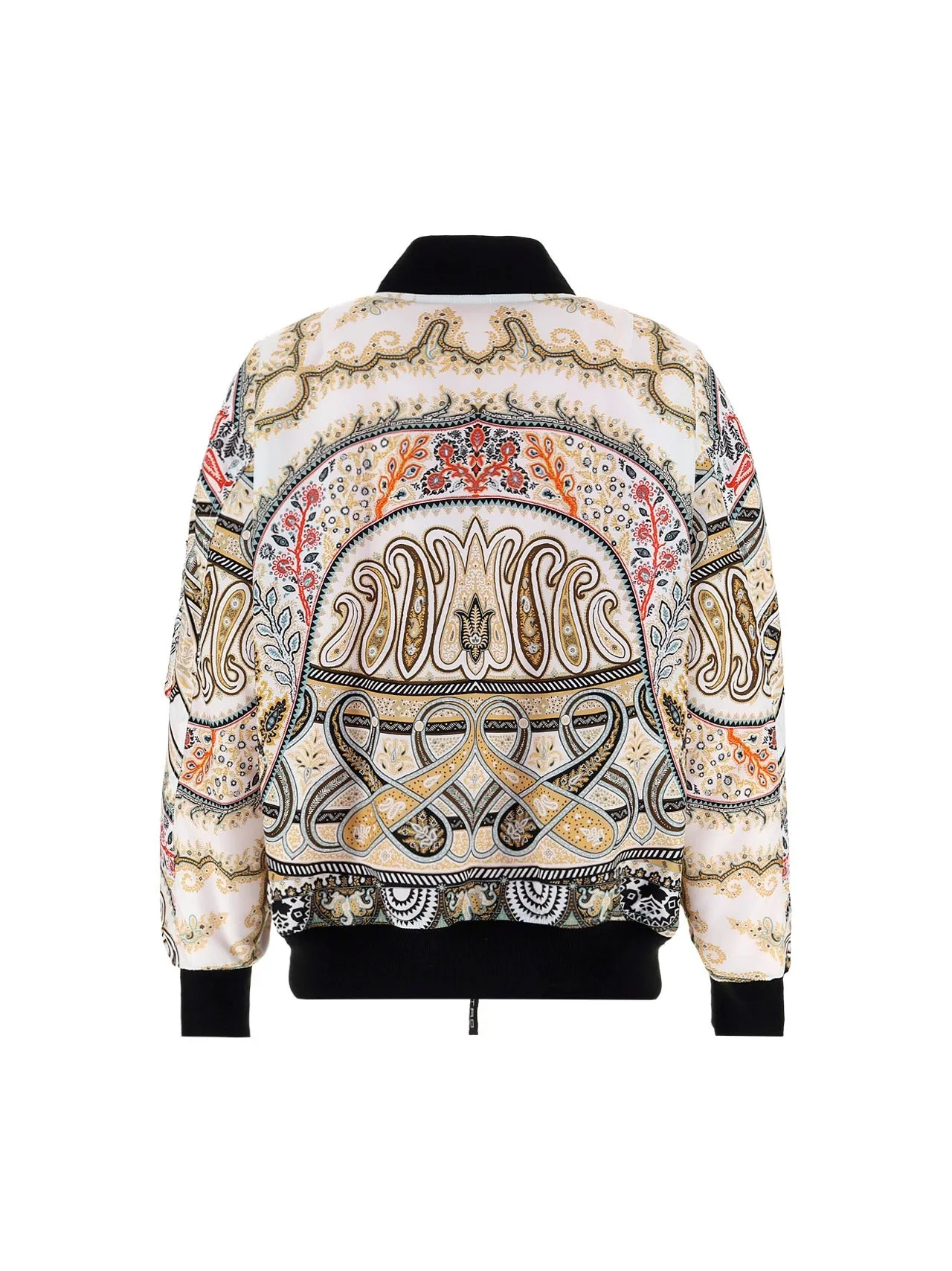 Etro Abstract Pattern Reversible Bomber Jacket