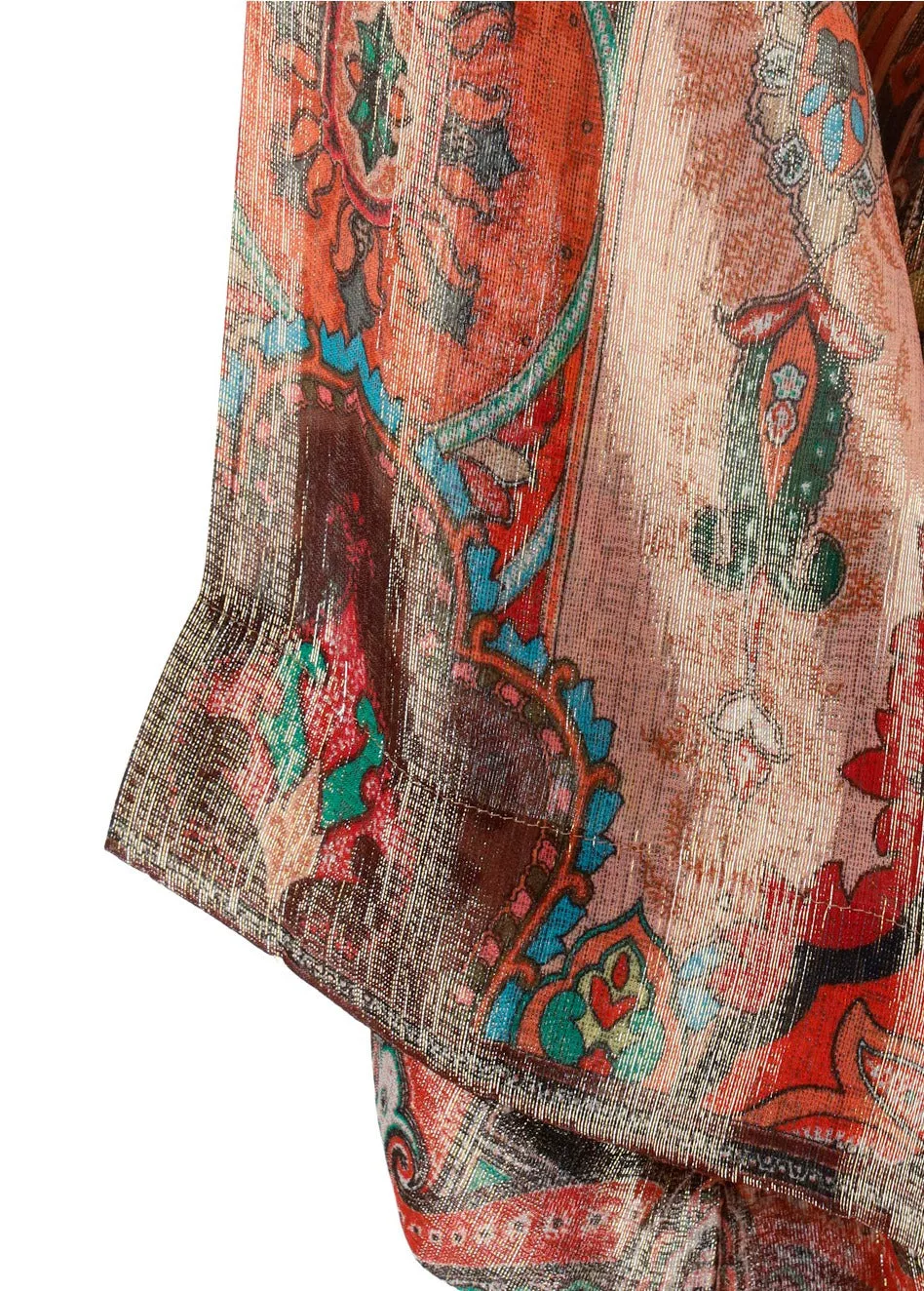 Etro Graphic Printed Tied-Waist Jacket