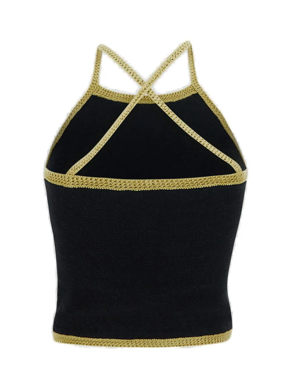 Etro Logo Embroidered Knitted Tank Top