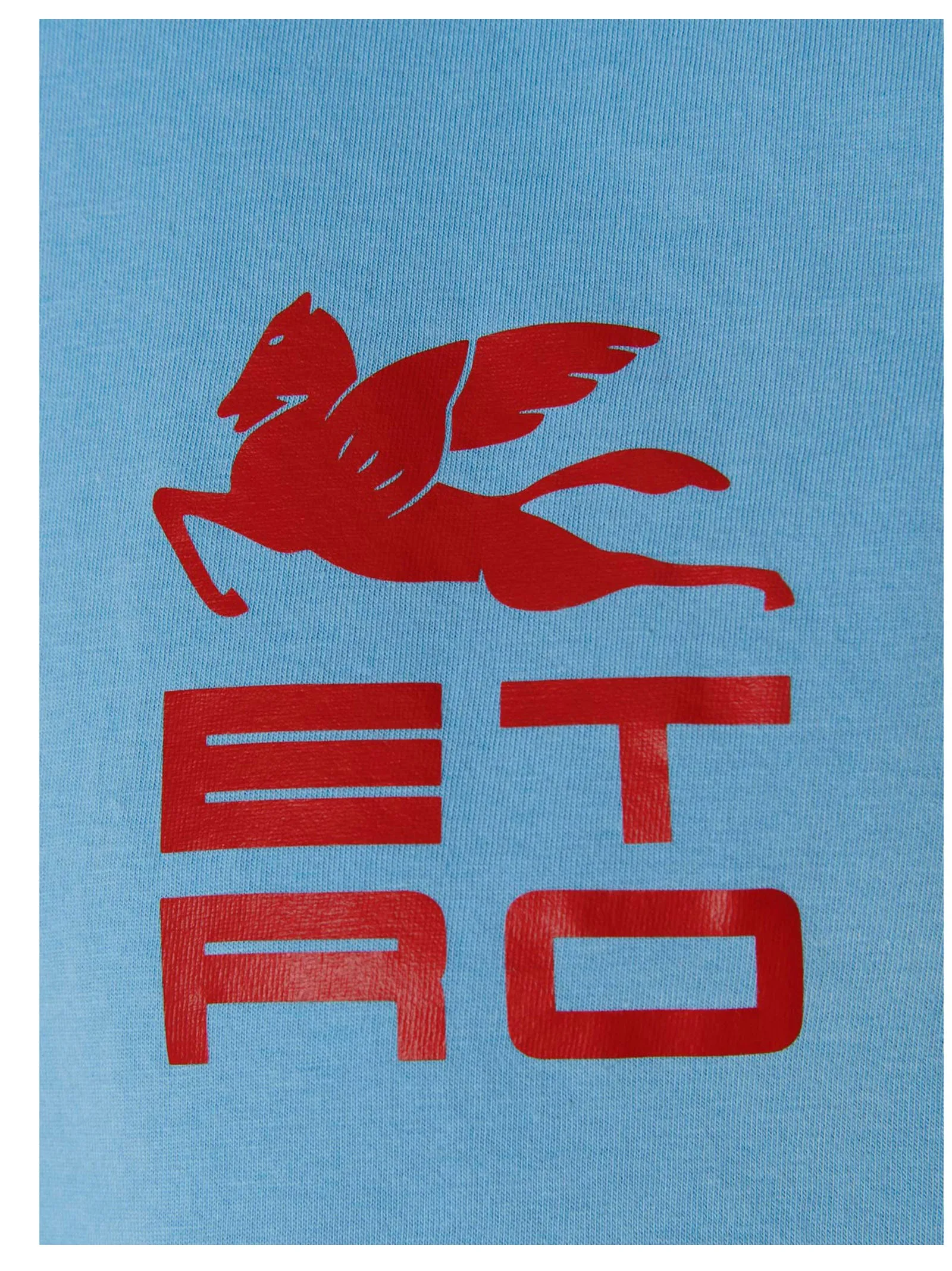 Etro Logo Printed Crewneck T-Shirt