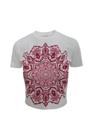 Etro Mandala Printed Crewneck T-Shirt