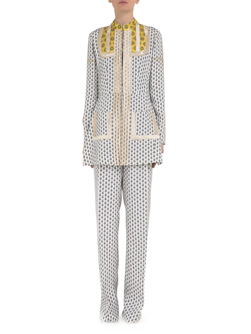 Etro Motif All-Over Pants