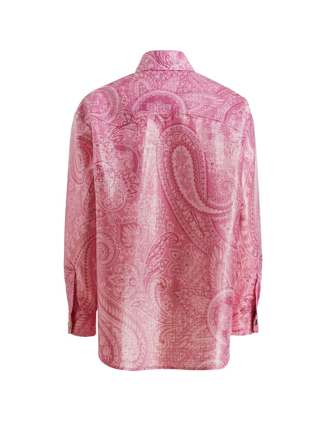 Etro Paisley-Print Button Up Jacket