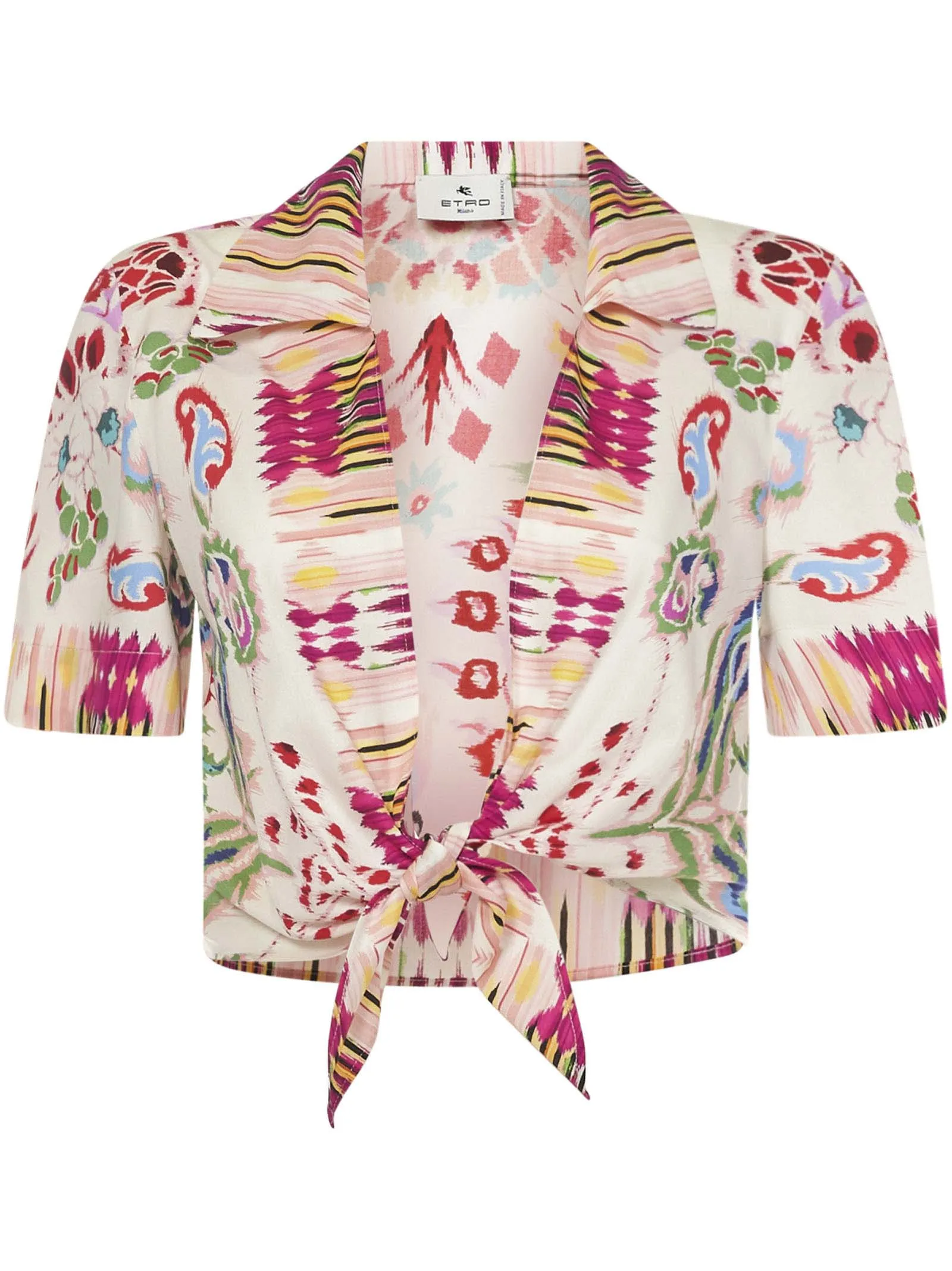 Etro Paisley Print Cropped Top