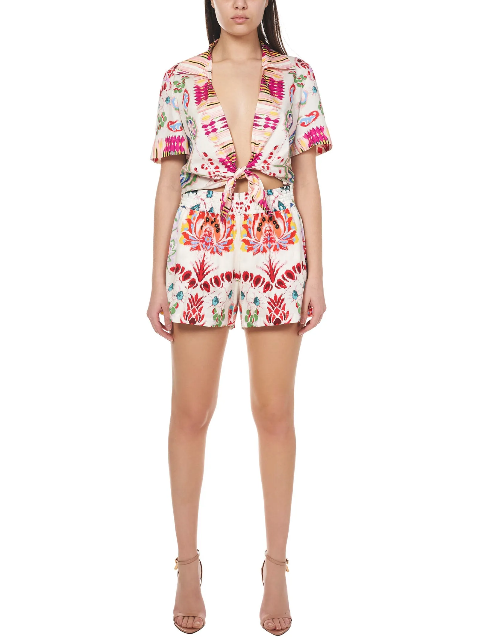 Etro Paisley Print Cropped Top