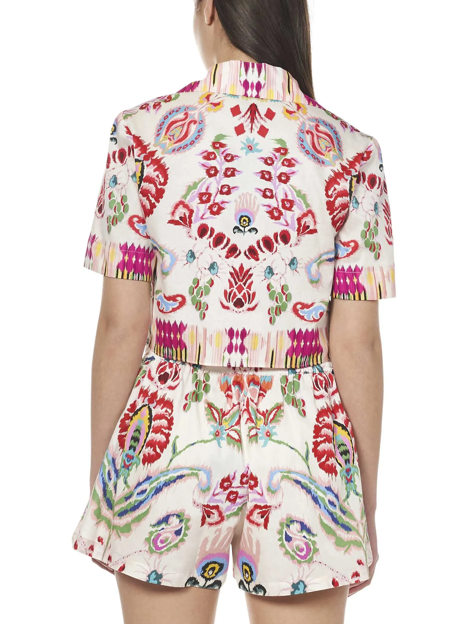 Etro Paisley Print Cropped Top