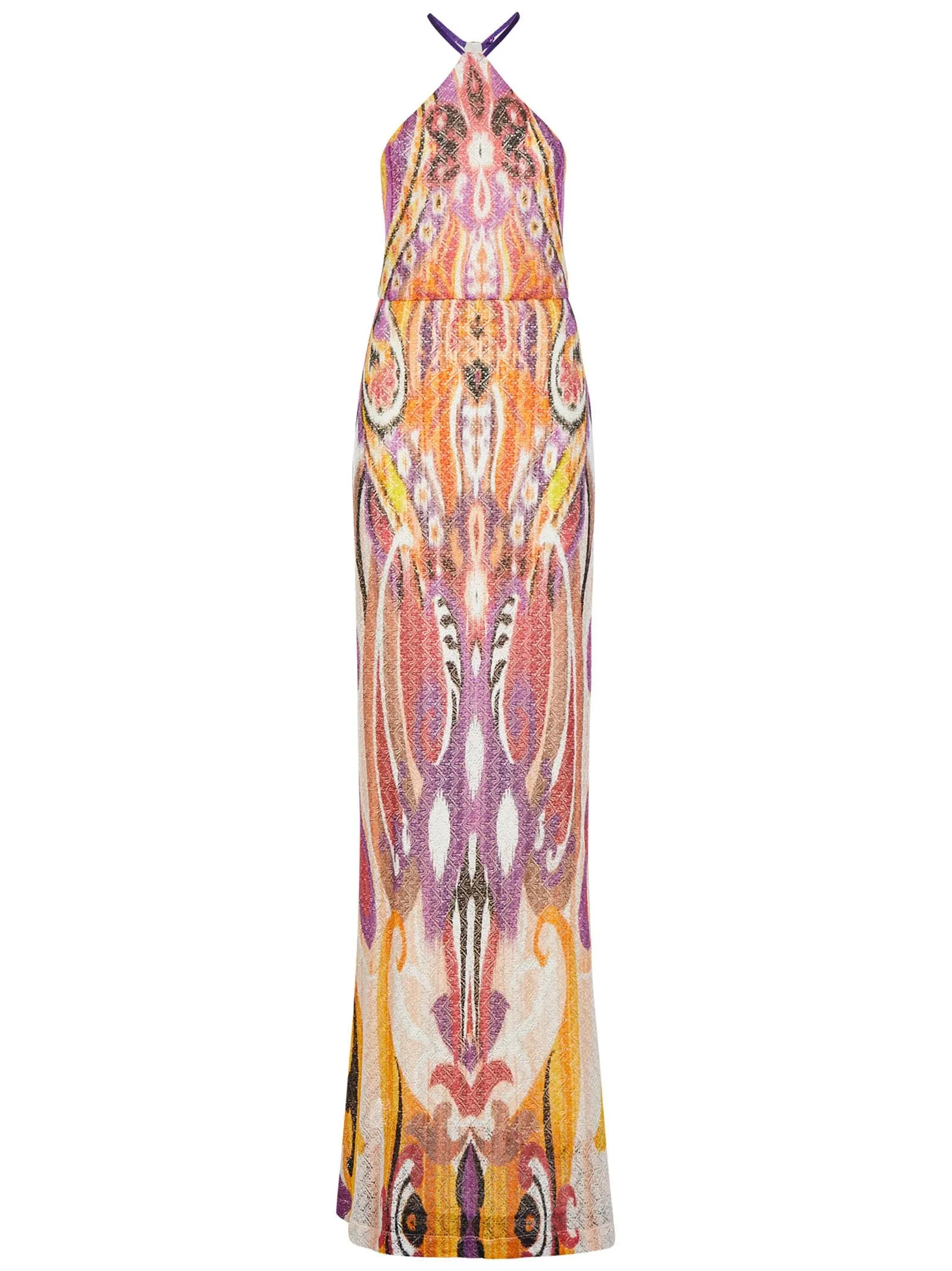 Etro Printed Halterneck Maxi Dress