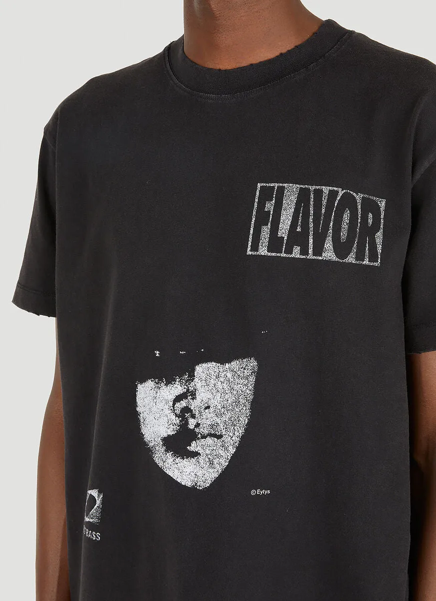 Eytys Jay Graphic Printed Crewneck T-Shirt