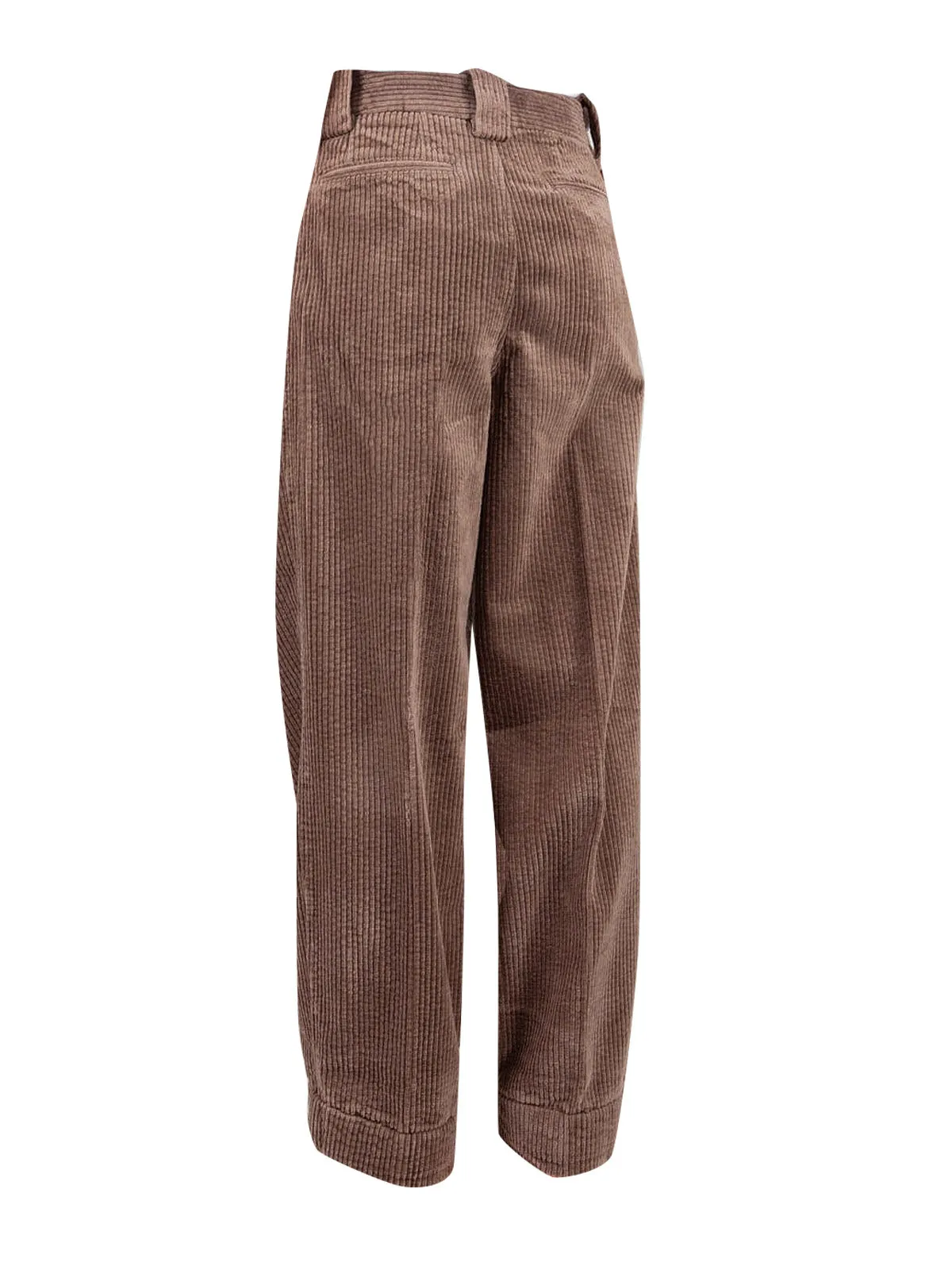 Ganni Corduroy Straight Leg Pants