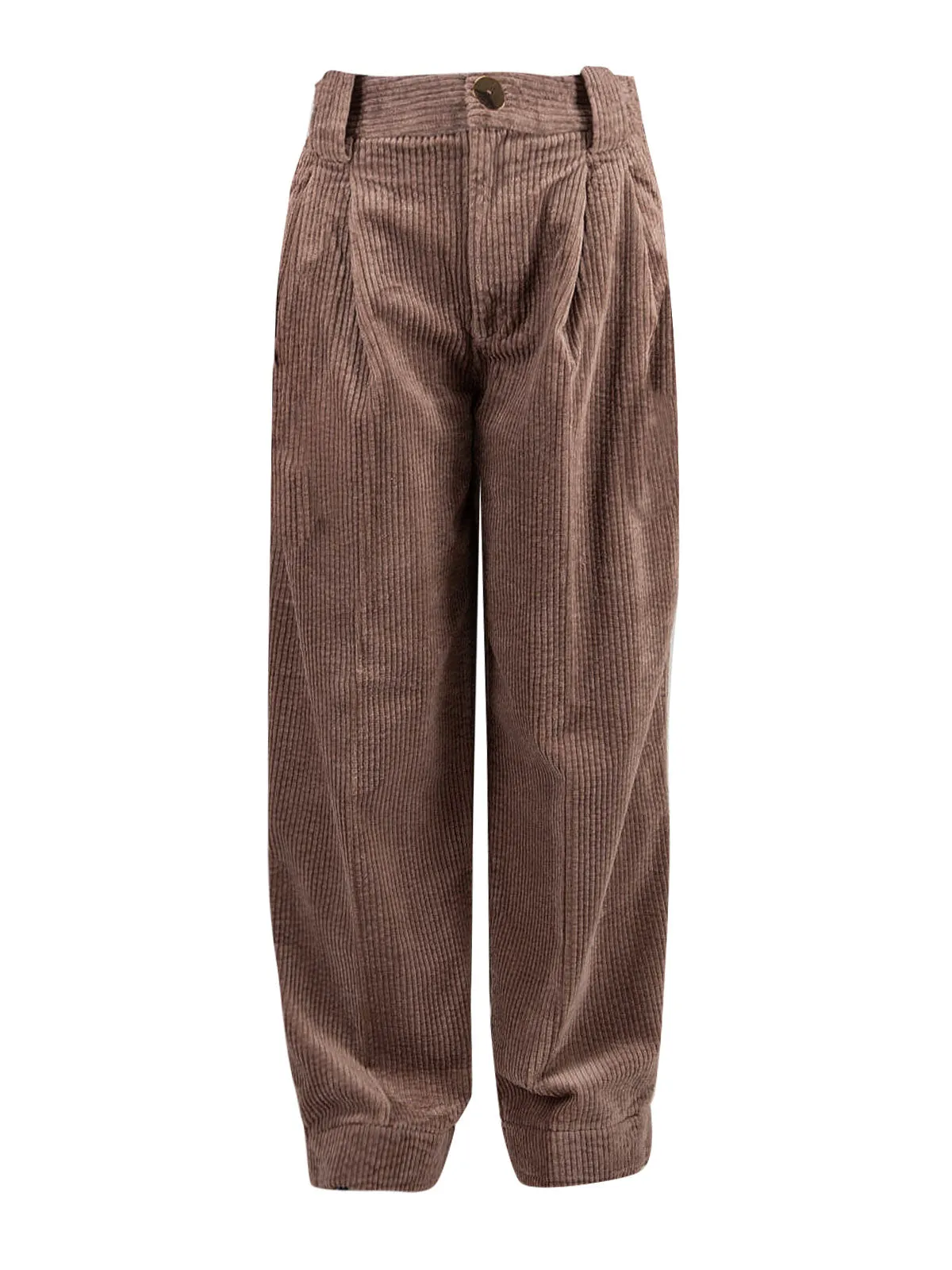 Ganni Corduroy Straight Leg Pants