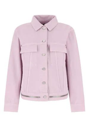 Givenchy 4G Zip Oversized Denim Jacket