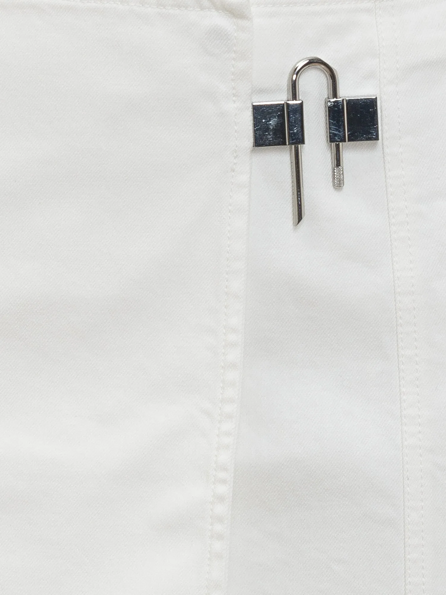 Givenchy High-Rise Padlock Mini Skirt