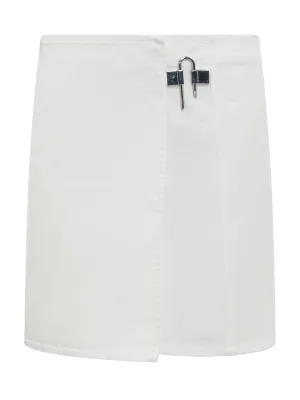 Givenchy High-Rise Padlock Mini Skirt