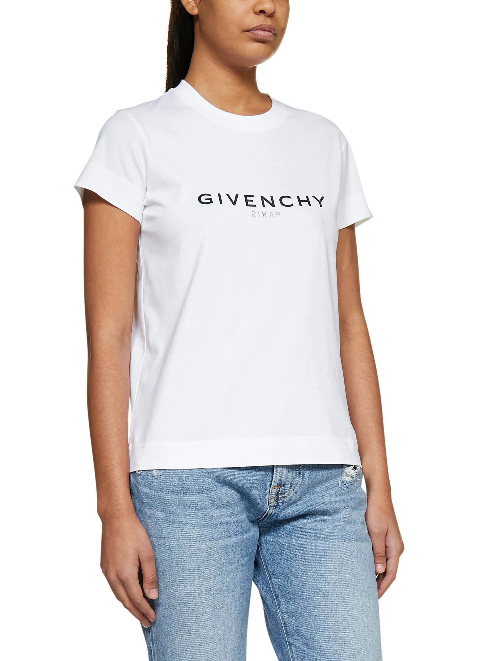 Givenchy Logo Printed Crewneck T-Shirt