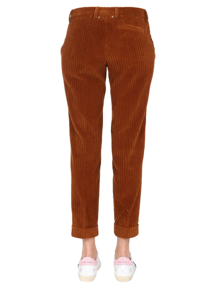 Golden Goose Deluxe Brand Corduroy Straight-Leg Trousers