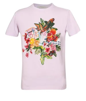 Golden Goose Deluxe Brand Floral Printed Crewneck T-Shirt