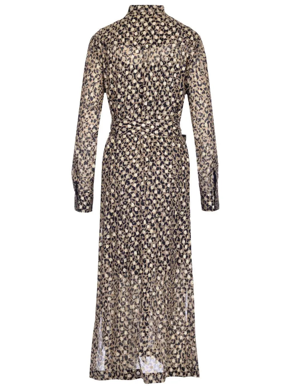 Golden Goose Deluxe Brand Leopard Print Midi Dress