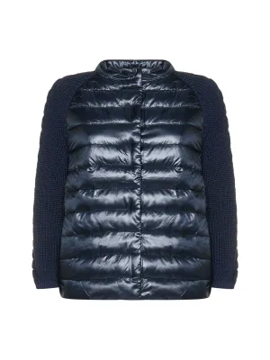 Herno Buttoned Long-Sleeved Padded Jacket