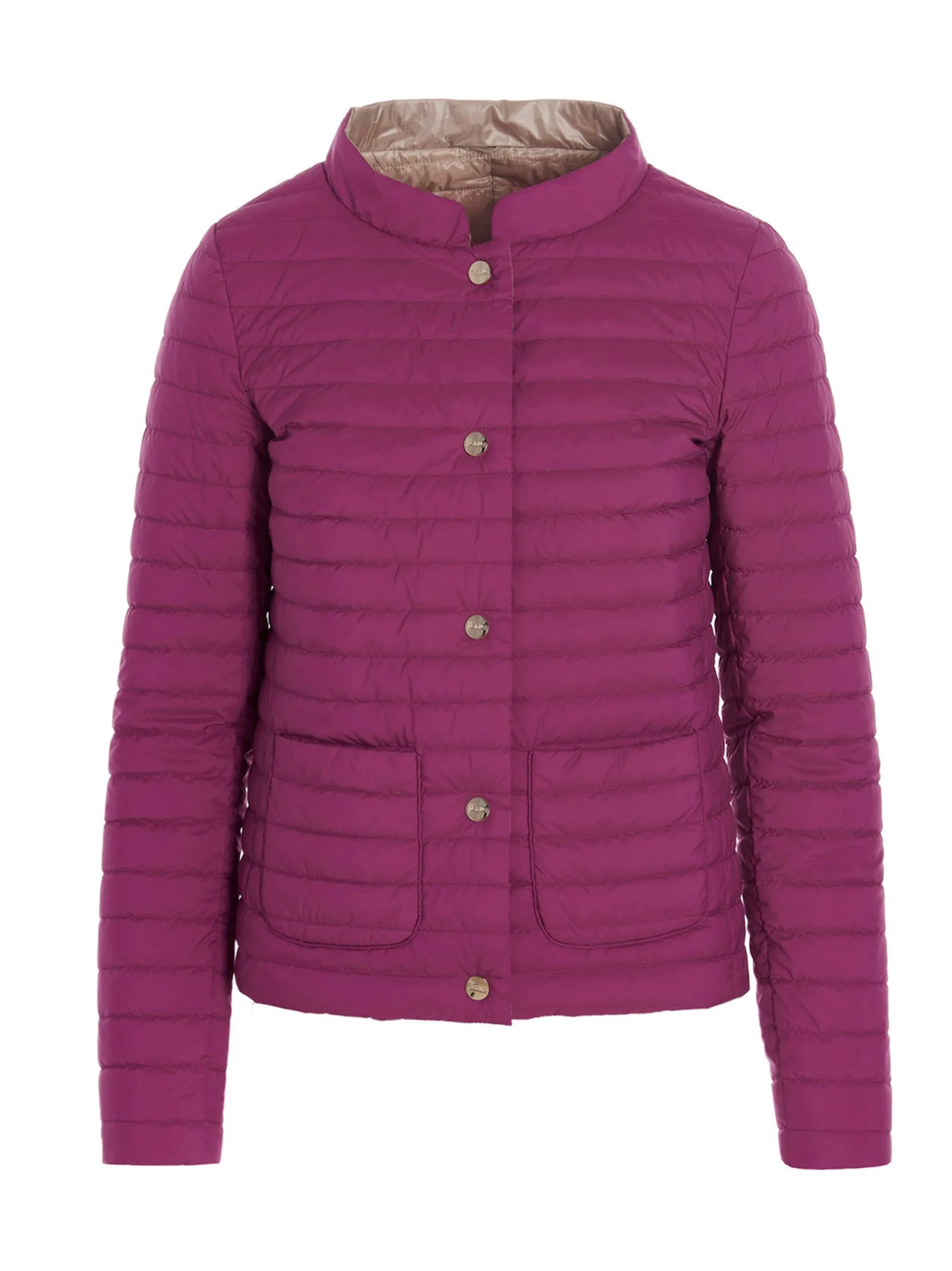 Herno Buttoned Reversible Down Jacket