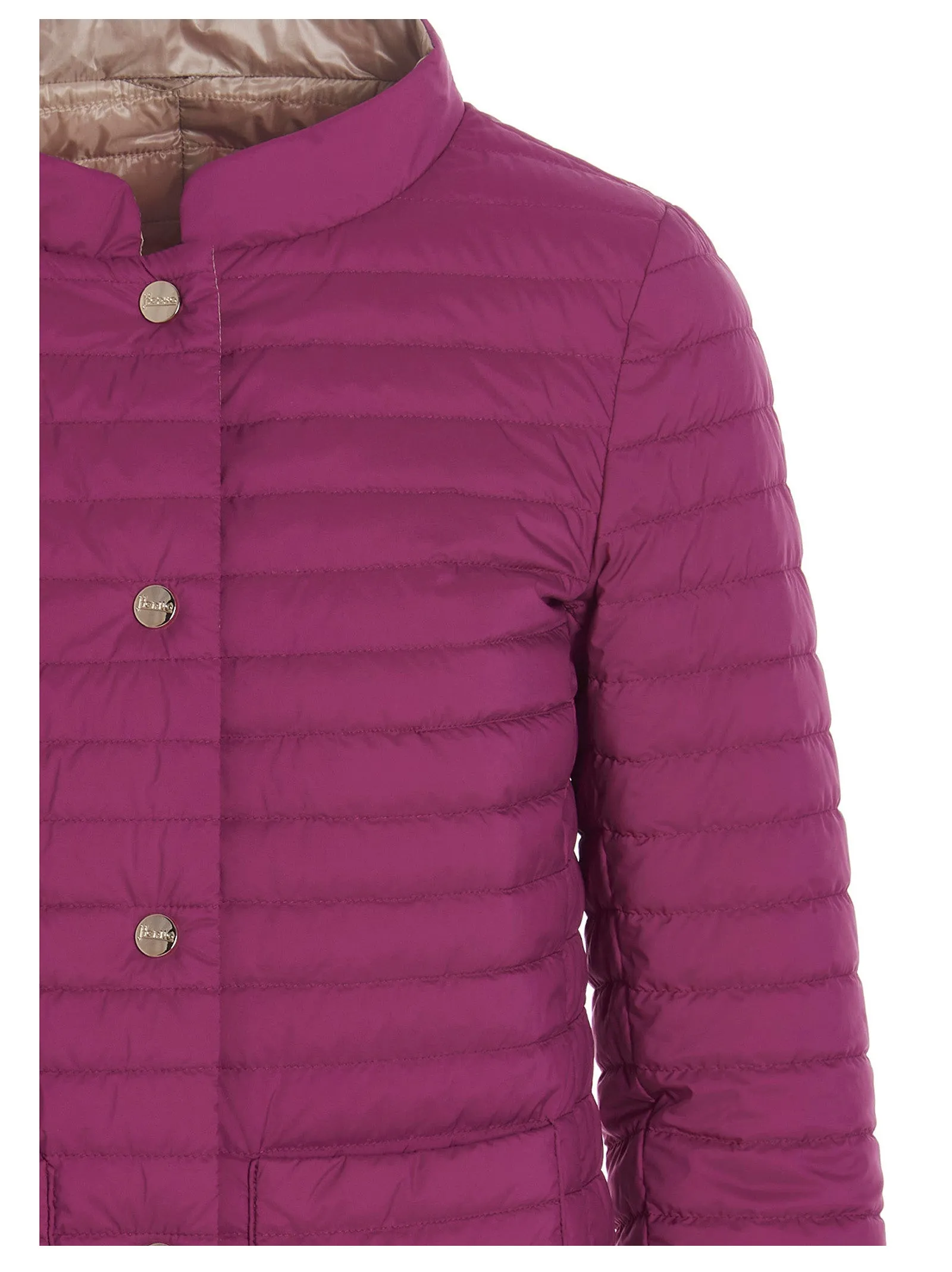 Herno Buttoned Reversible Down Jacket