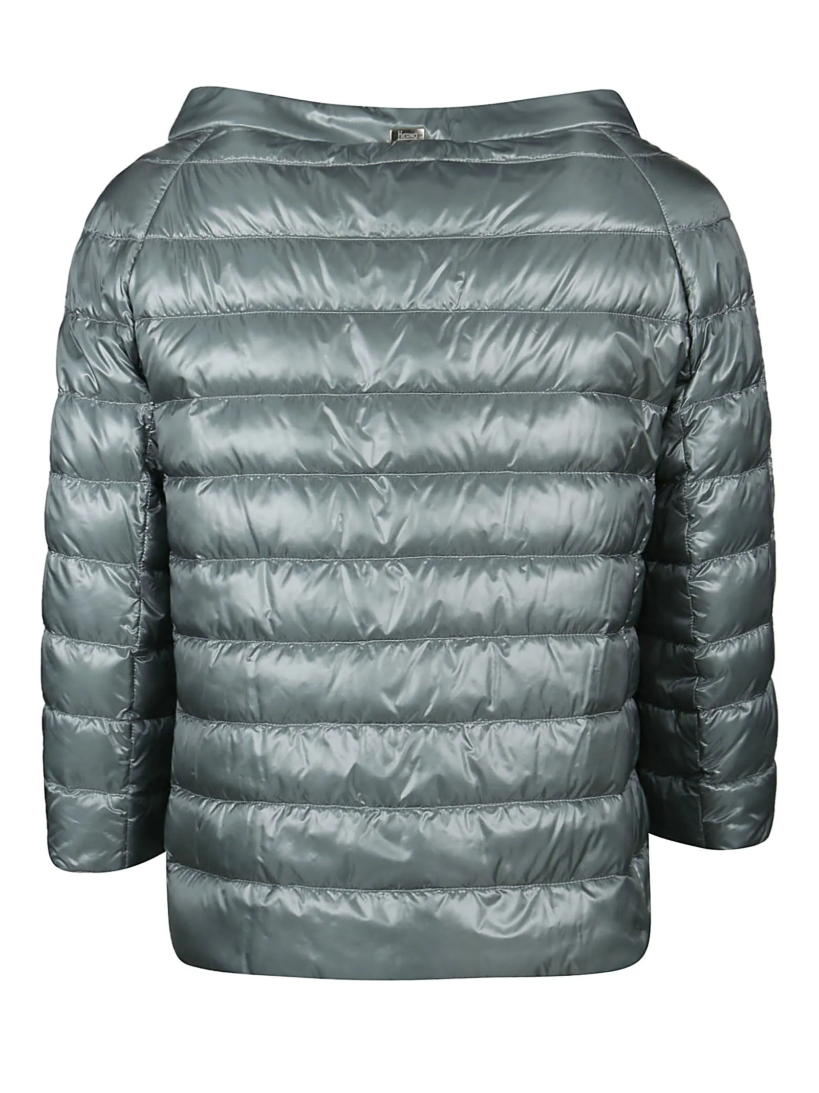 Herno Cropped Sleeve Down Jacket