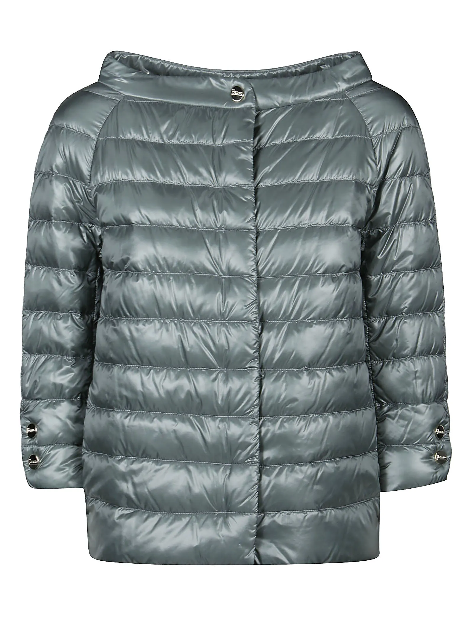 Herno Cropped Sleeve Down Jacket