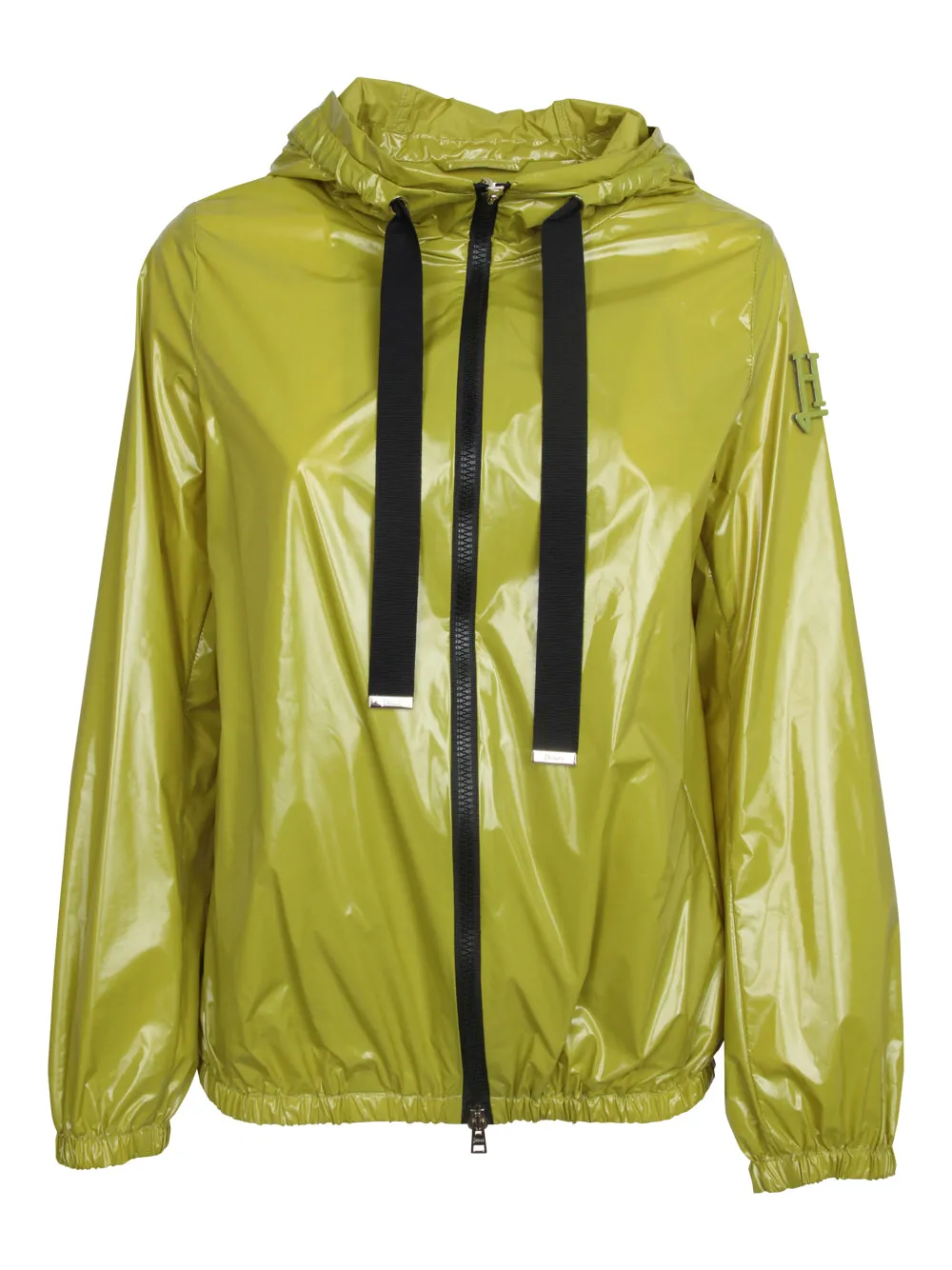 Herno High-Shine Drawstring Jacket