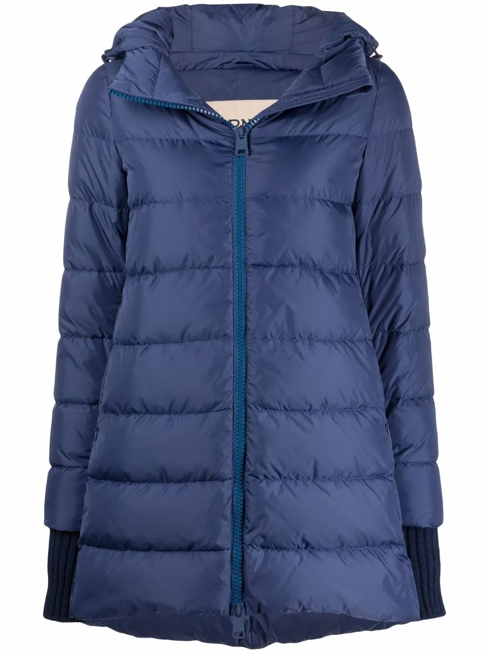Herno Hooded Zip-Up Puffer Jacket