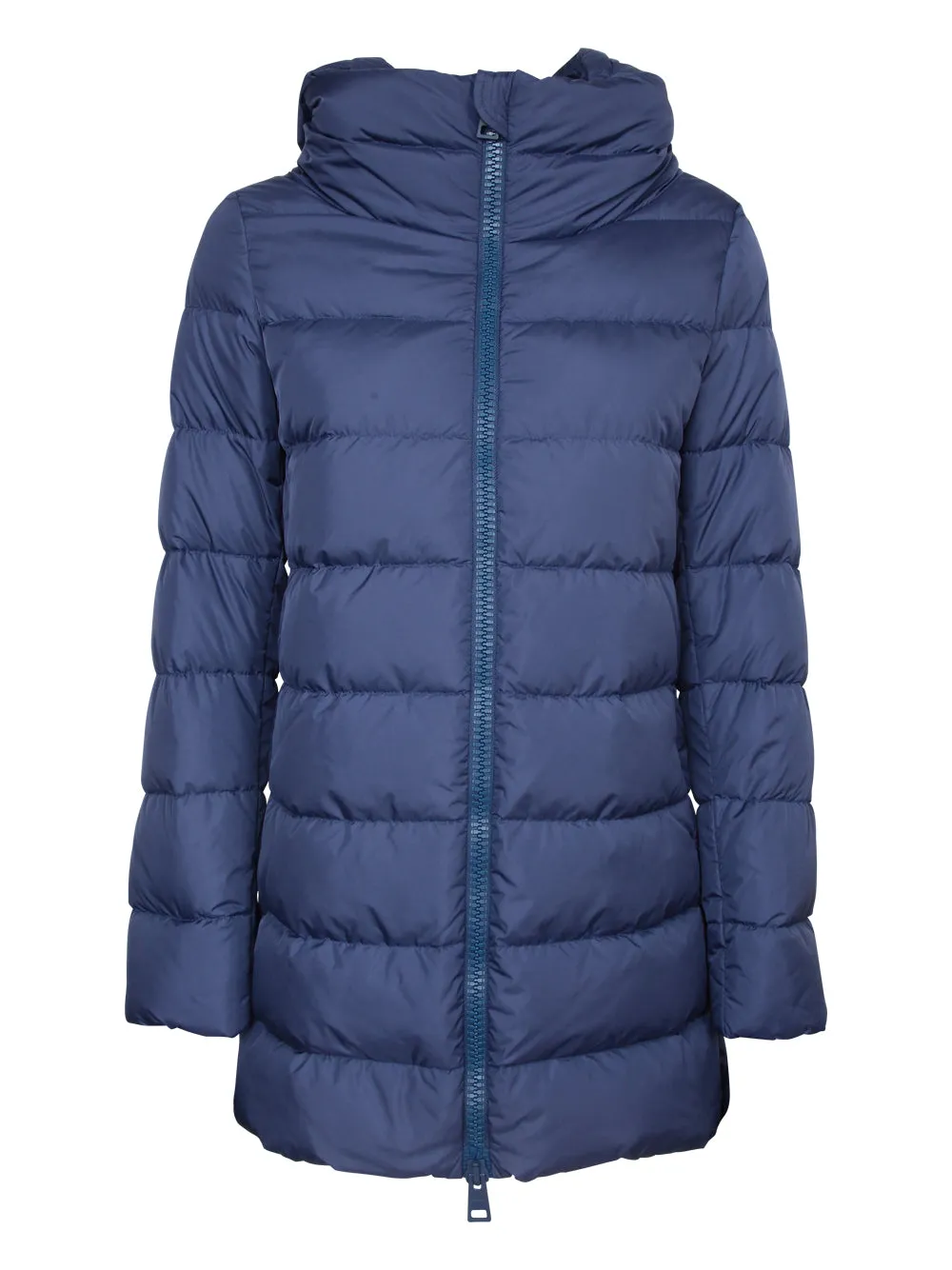 Herno Hooded Zip-Up Puffer Jacket