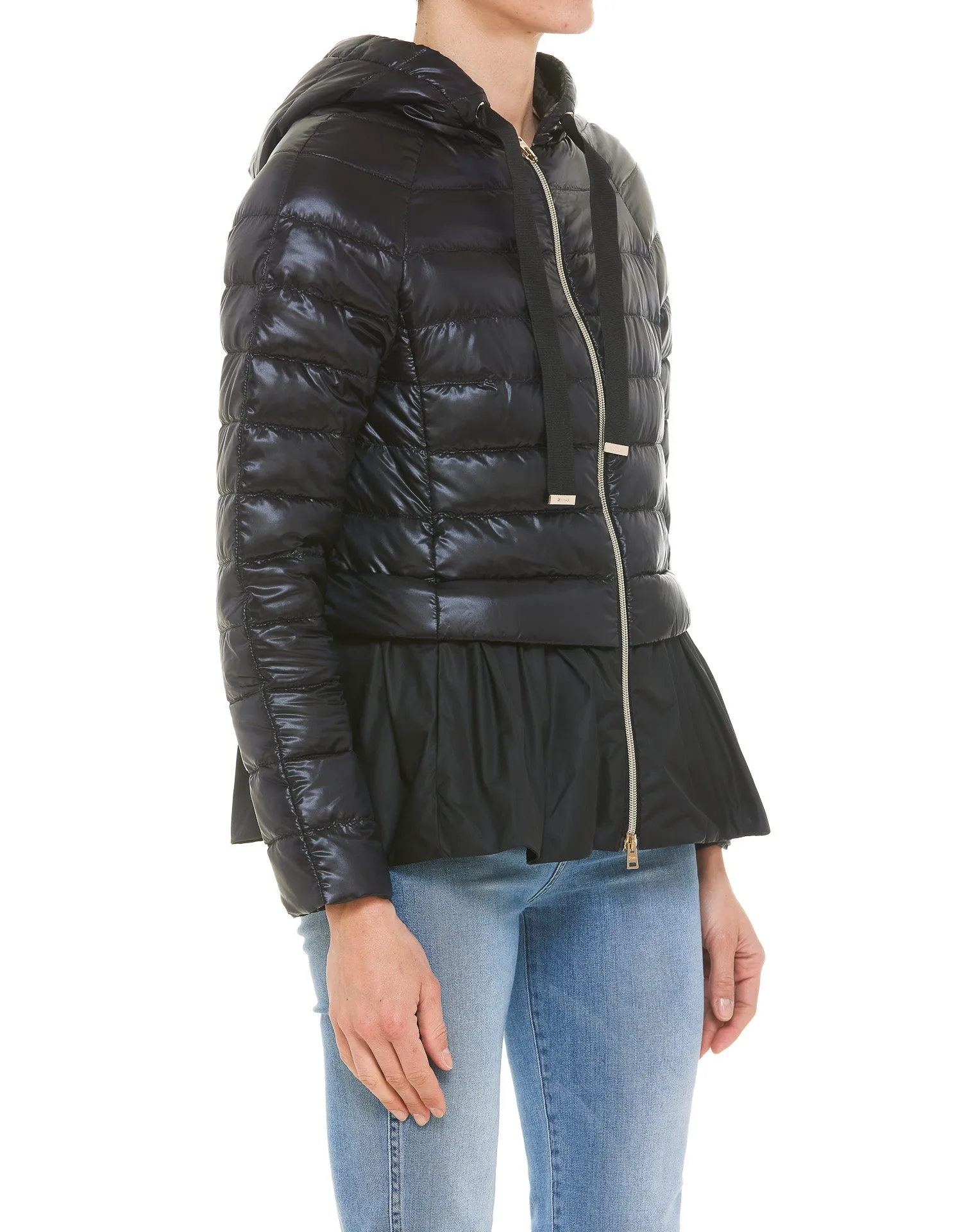 Herno Layered-Effect Zipped Jacket