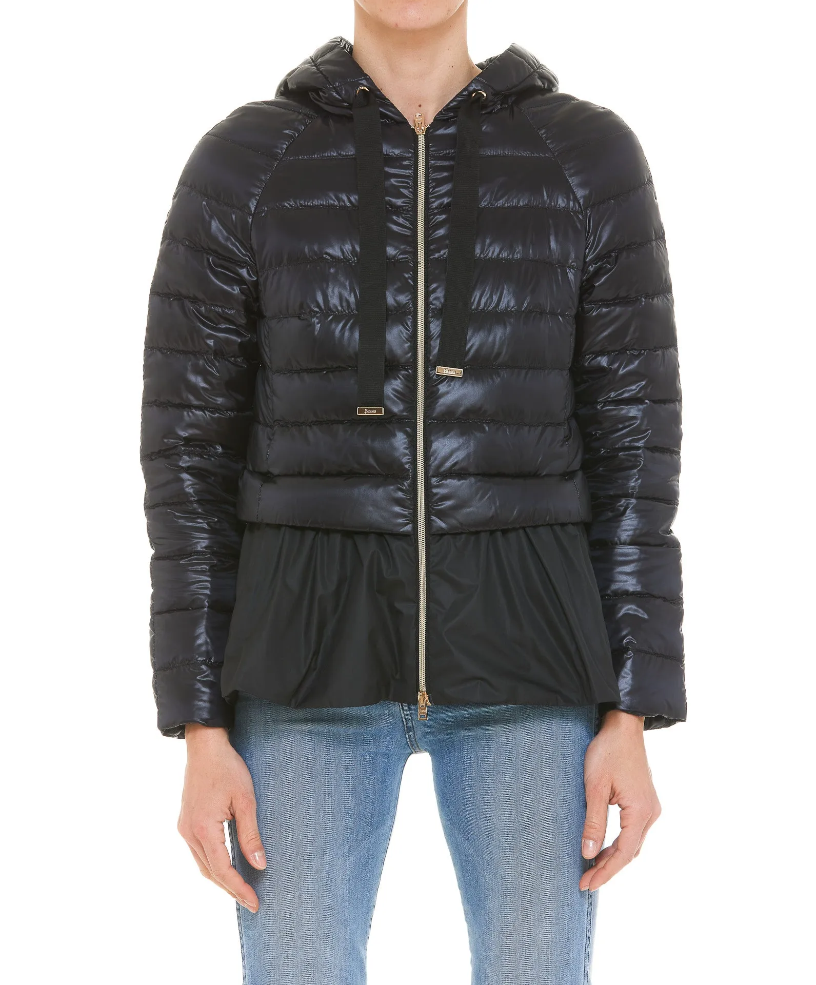 Herno Layered-Effect Zipped Jacket