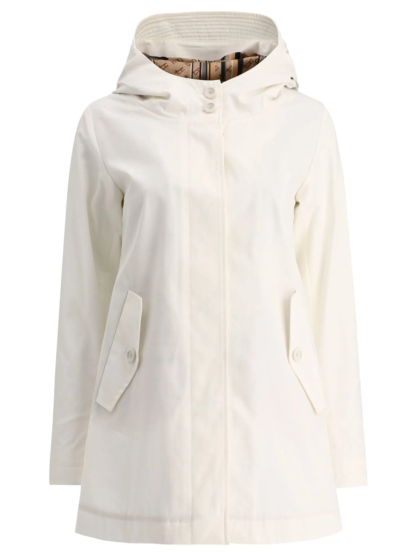 Herno Monogram Lined Hooded Jacket