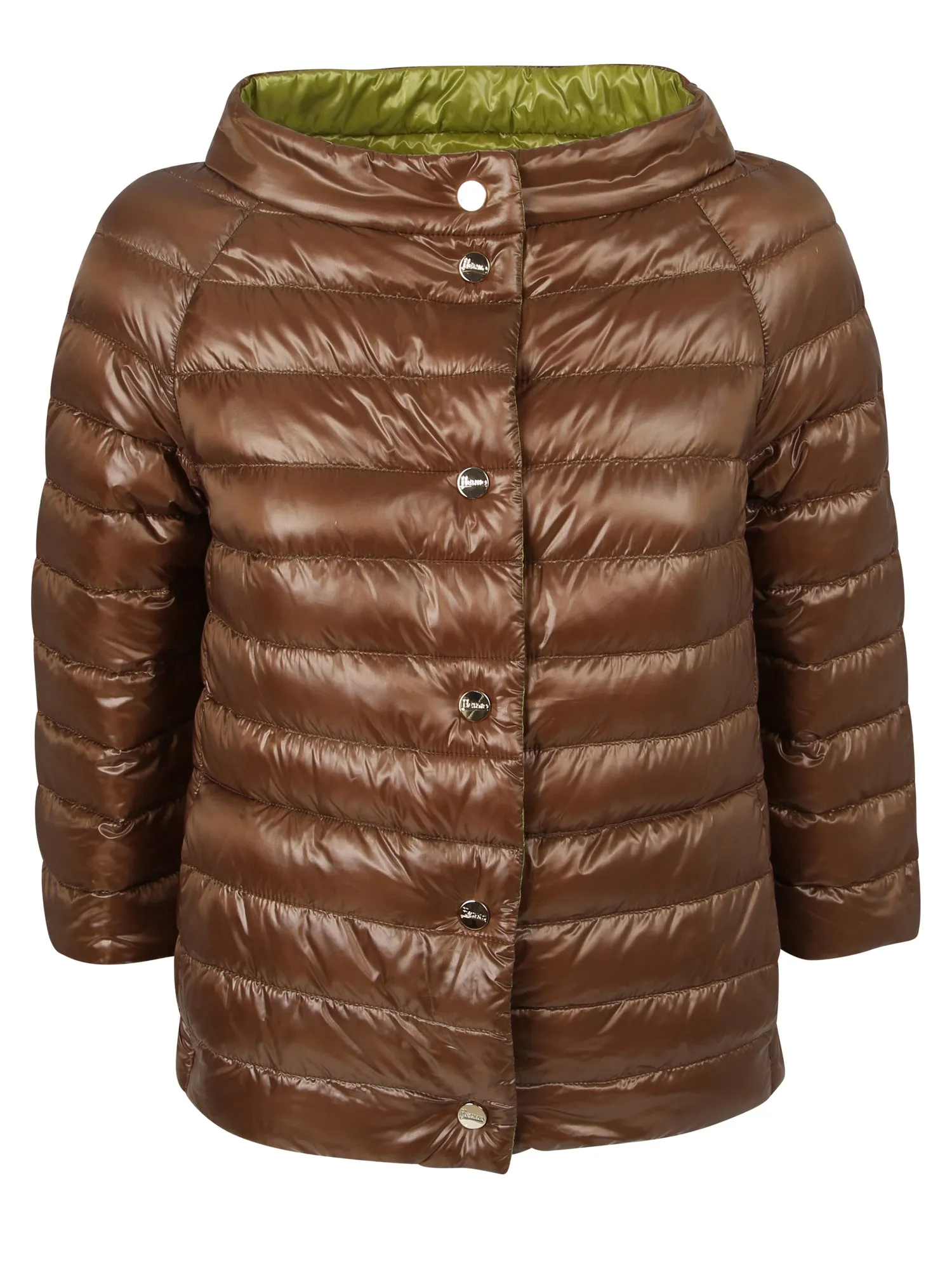 Herno Reversible Buttoned Padded Jacket