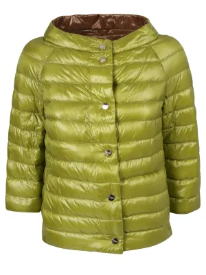 Herno Reversible Buttoned Padded Jacket