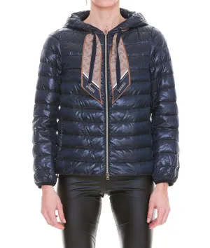 Herno Scarf-Detail Padded Jacket