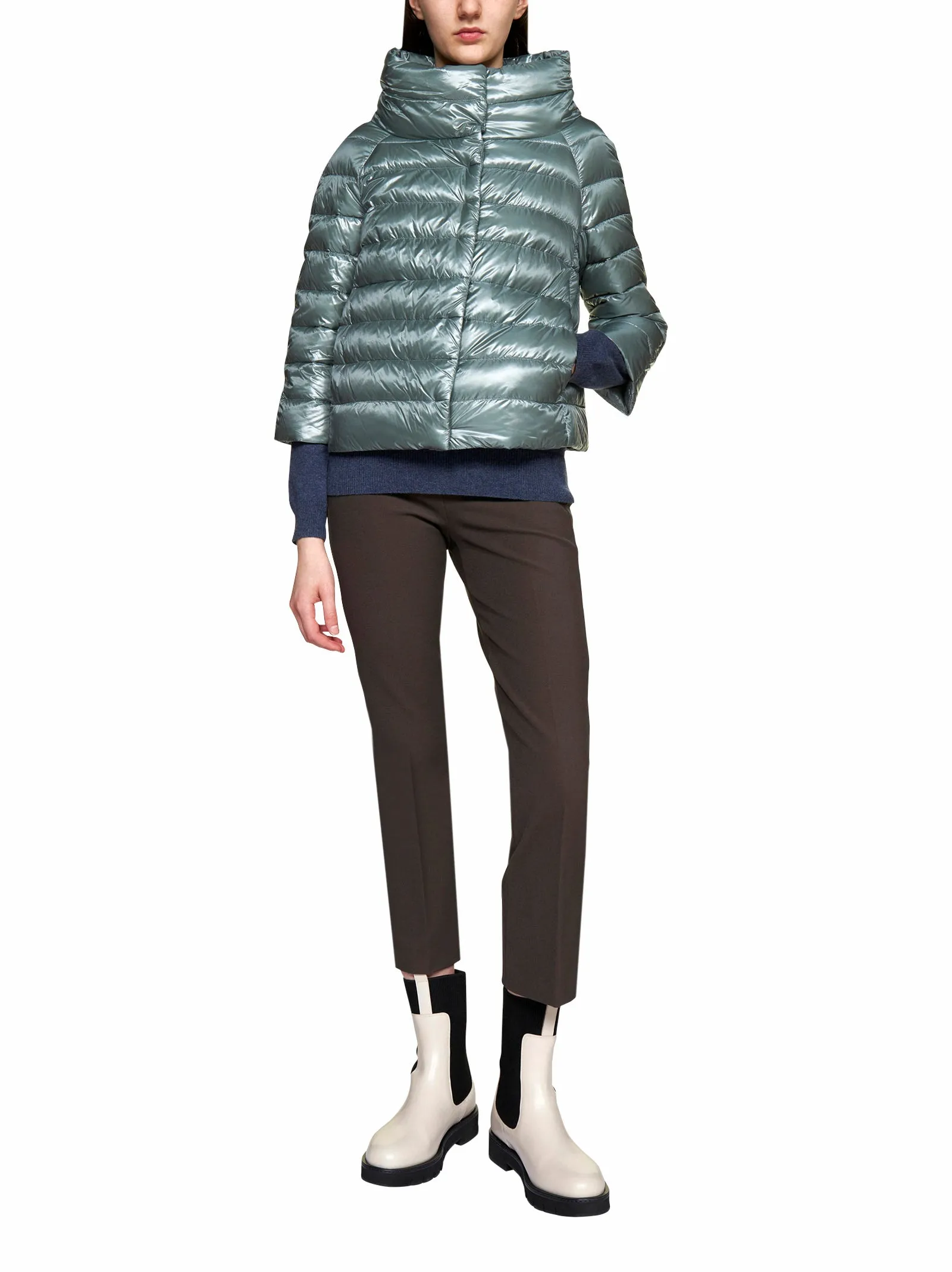 Herno Sofia Cropped Padded Jacket