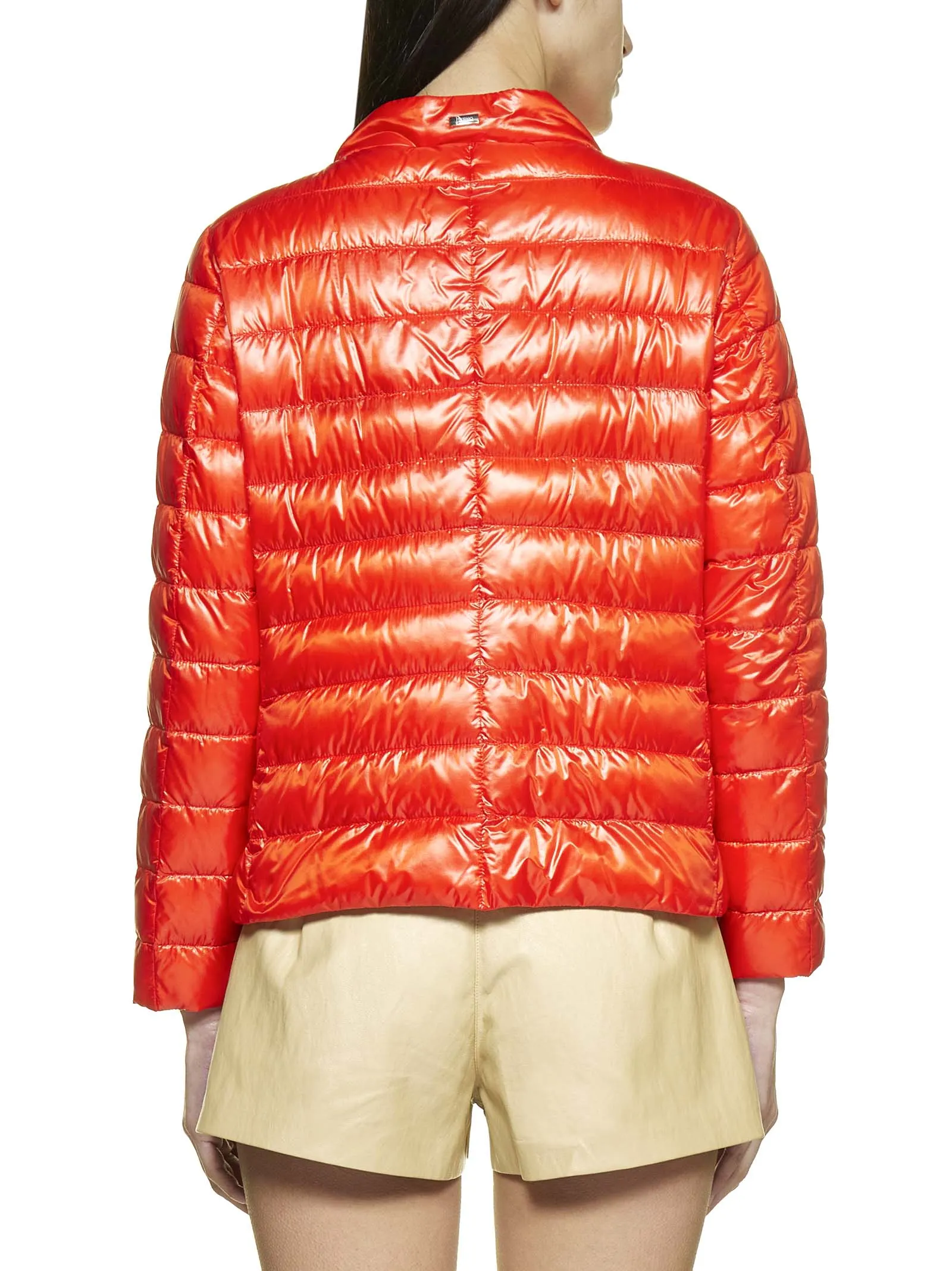 Herno Tied Long-Sleeved Padded Jacket