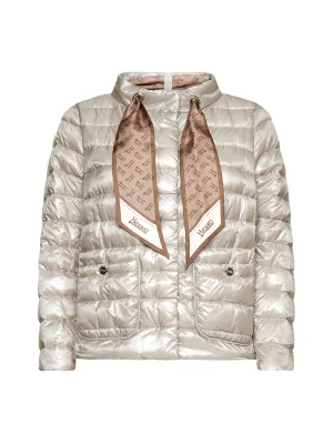 Herno Tied Long-Sleeved Padded Jacket