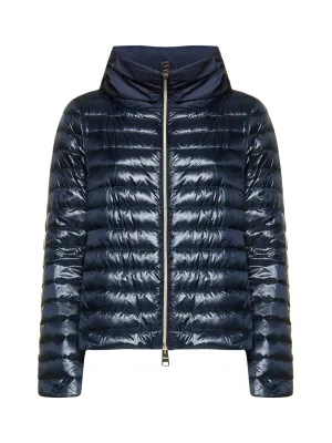 Herno Zip-Up Long-Sleeved Puffer Jacket