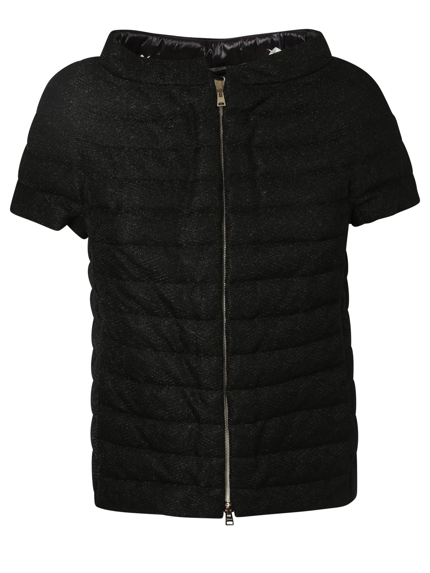 Herno Zipped Short-Sleeved Jacket