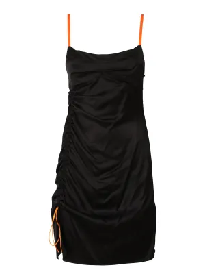 Heron Preston Gathered Detail Mini Dress
