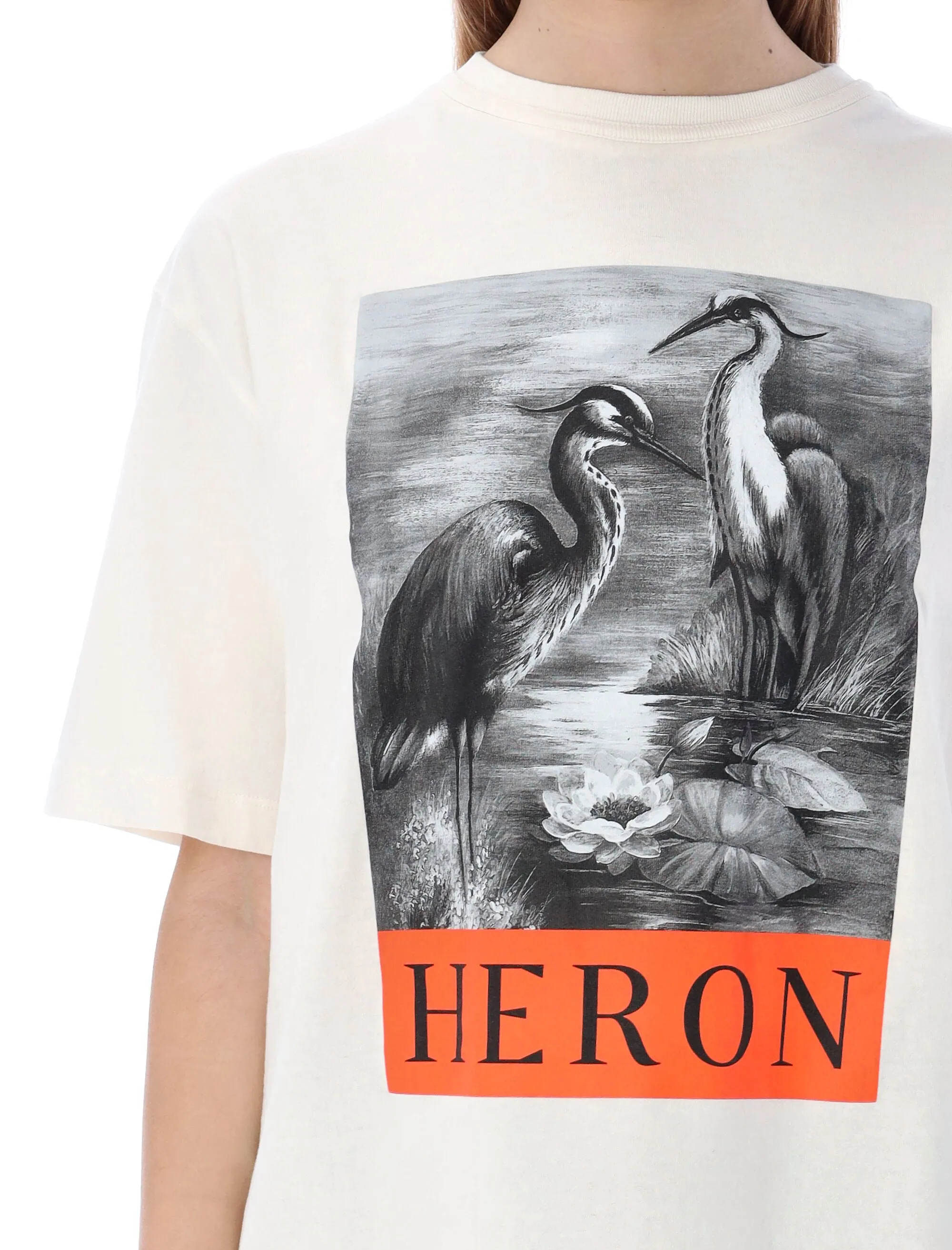 Heron Preston Heron Printed Crewneck T-Shirt